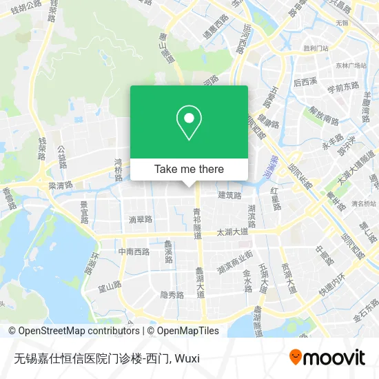 无锡嘉仕恒信医院门诊楼-西门 map