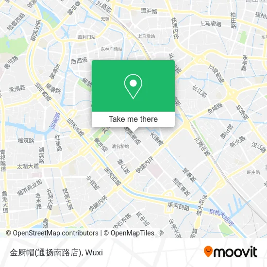 金厨帽(通扬南路店) map