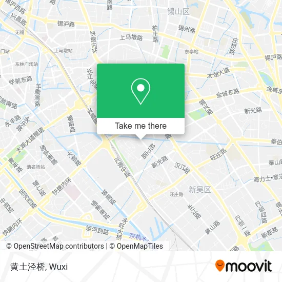 黄土泾桥 map