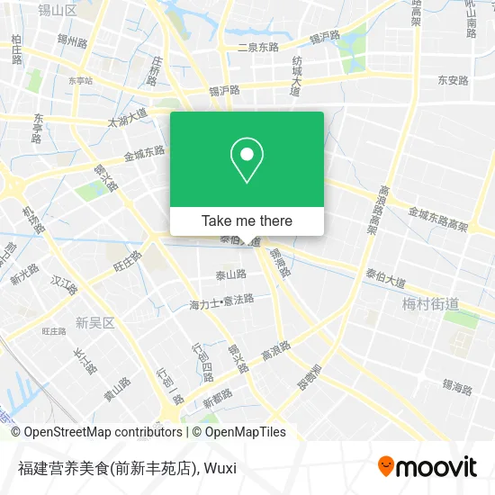 福建营养美食(前新丰苑店) map
