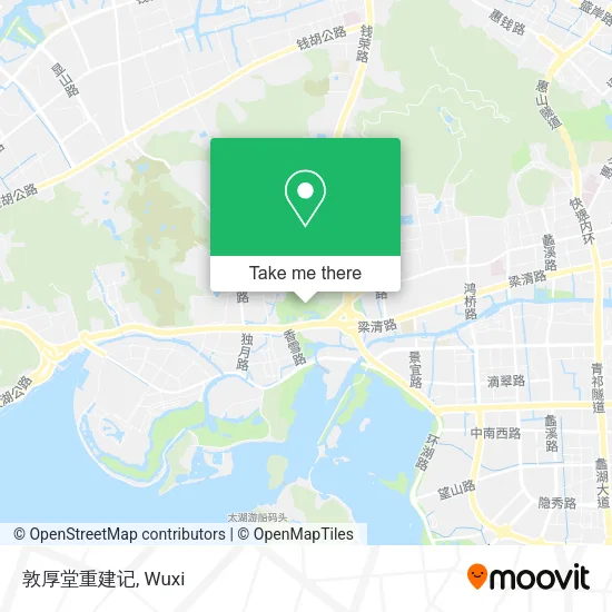 敦厚堂重建记 map