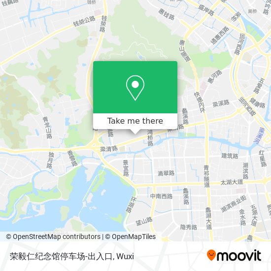 荣毅仁纪念馆停车场-出入口 map