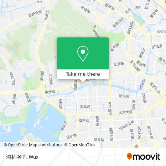 鸿桥网吧 map