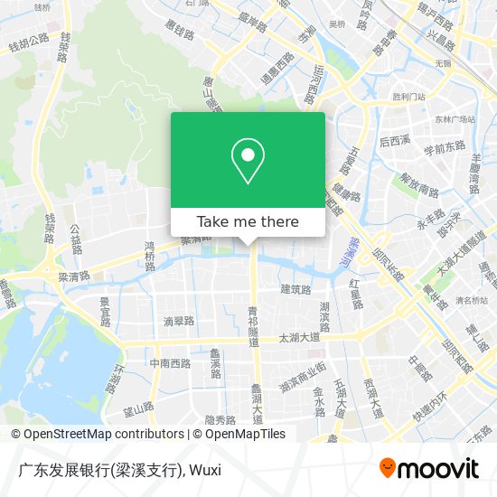广东发展银行(梁溪支行) map