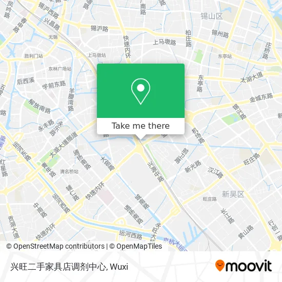兴旺二手家具店调剂中心 map