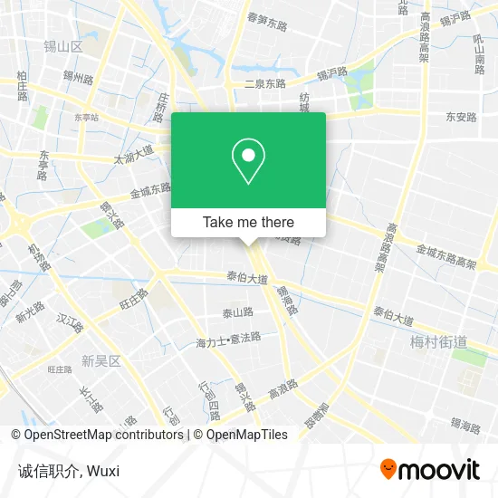 诚信职介 map