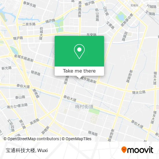 宝通科技大楼 map
