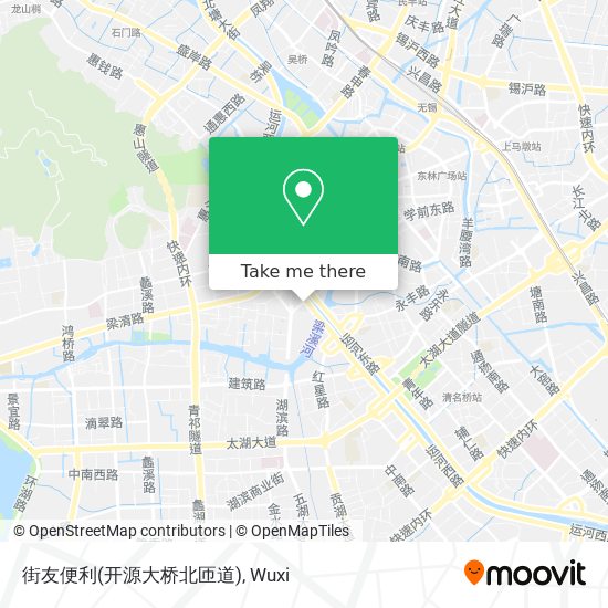 街友便利(开源大桥北匝道) map