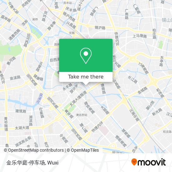 金乐华庭-停车场 map