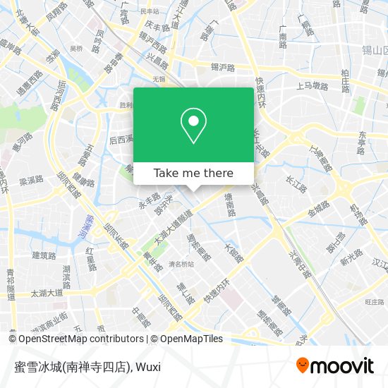 蜜雪冰城(南禅寺四店) map