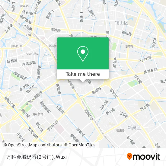 万科金域缇香(2号门) map