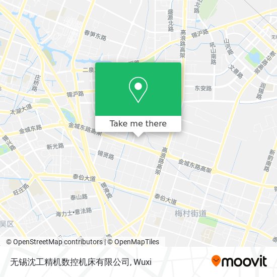 无锡沈工精机数控机床有限公司 map