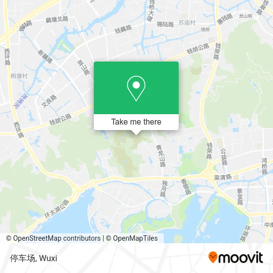 停车场 map