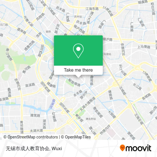 无锡市成人教育协会 map