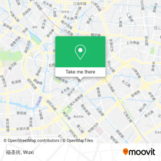 福圣街 map