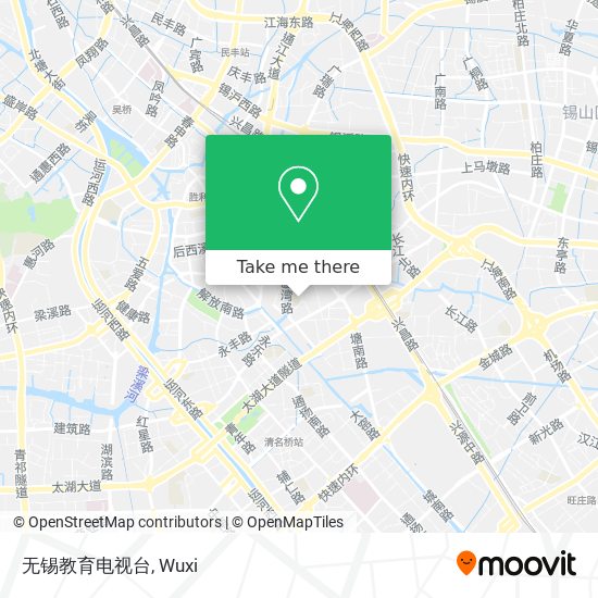 无锡教育电视台 map