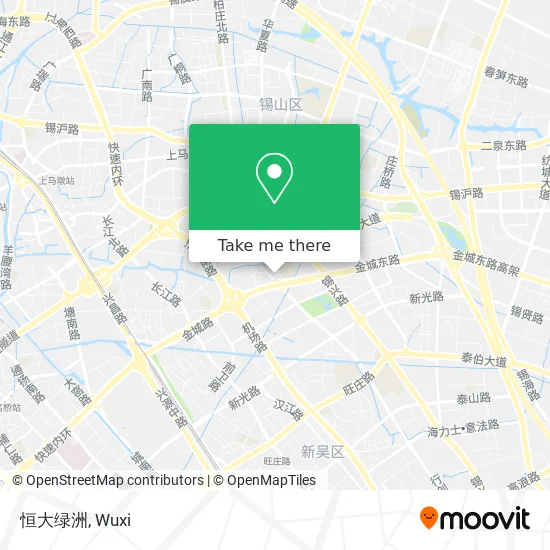 恒大绿洲 map