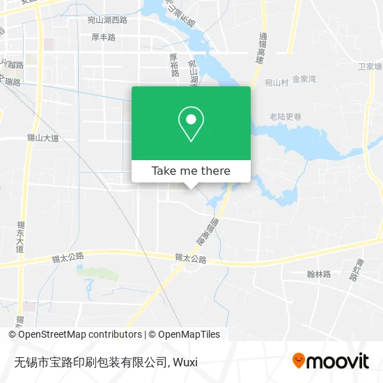 无锡市宝路印刷包装有限公司 map