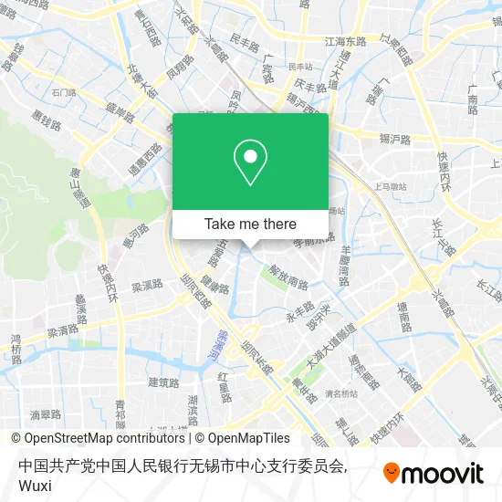 中国共产党中国人民银行无锡市中心支行委员会 map