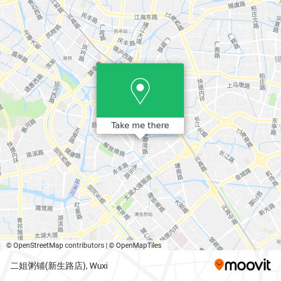 二姐粥铺(新生路店) map