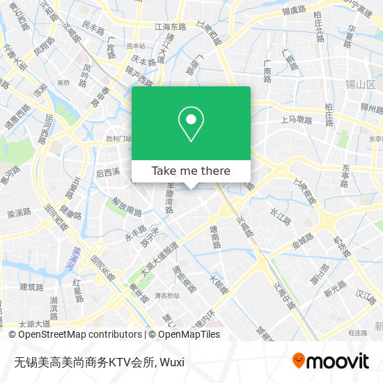 无锡美高美尚商务KTV会所 map