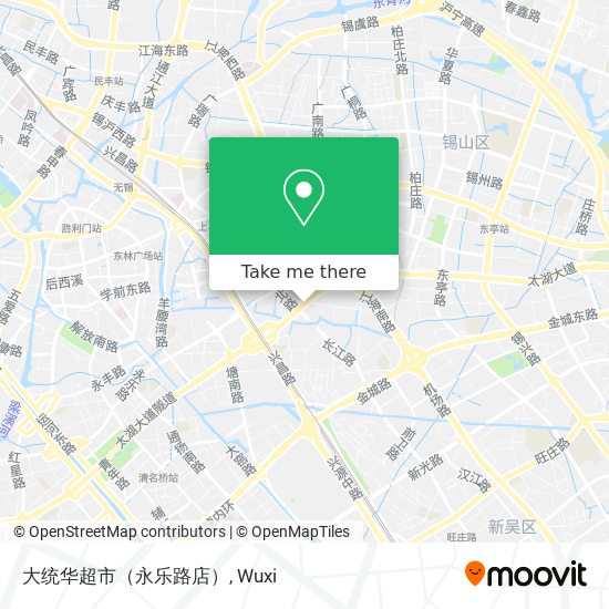 大统华超市（永乐路店） map