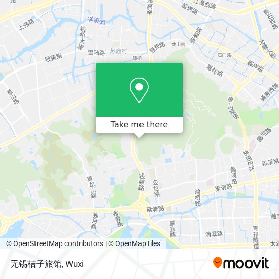 无锡桔子旅馆 map