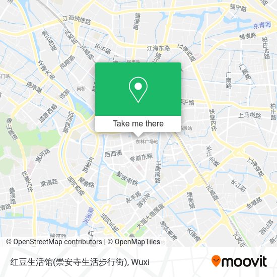 红豆生活馆(崇安寺生活步行街) map