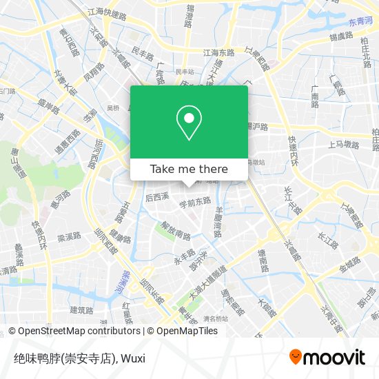 绝味鸭脖(崇安寺店) map