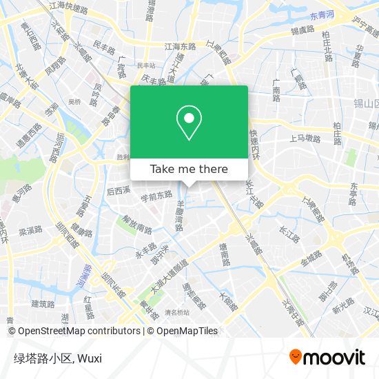 绿塔路小区 map