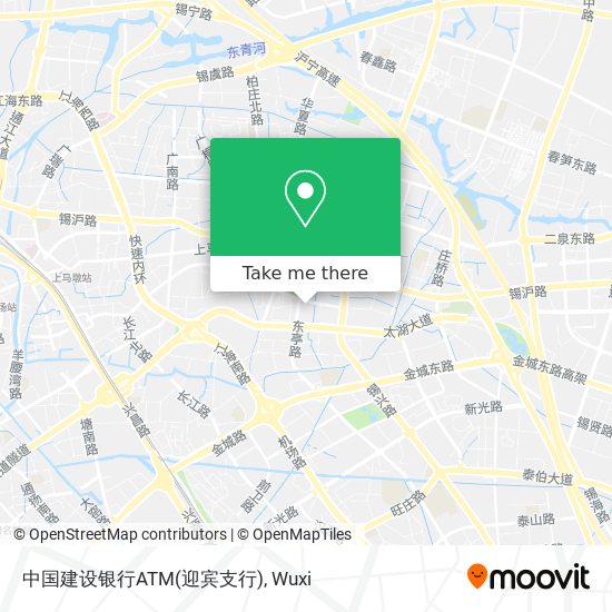 中国建设银行ATM(迎宾支行) map