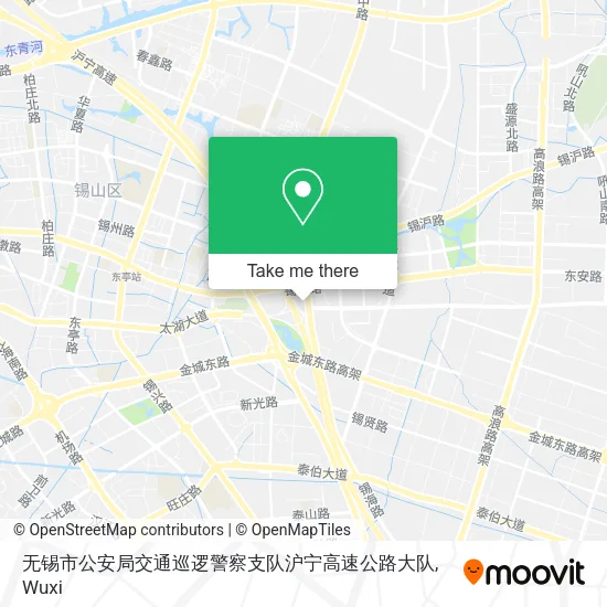 无锡市公安局交通巡逻警察支队沪宁高速公路大队 map