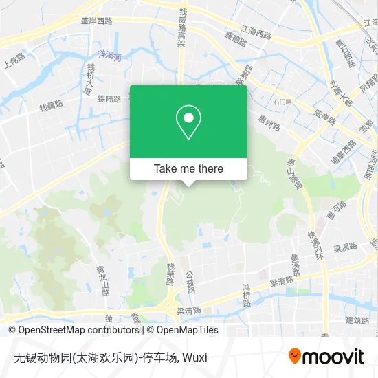 无锡动物园(太湖欢乐园)-停车场 map