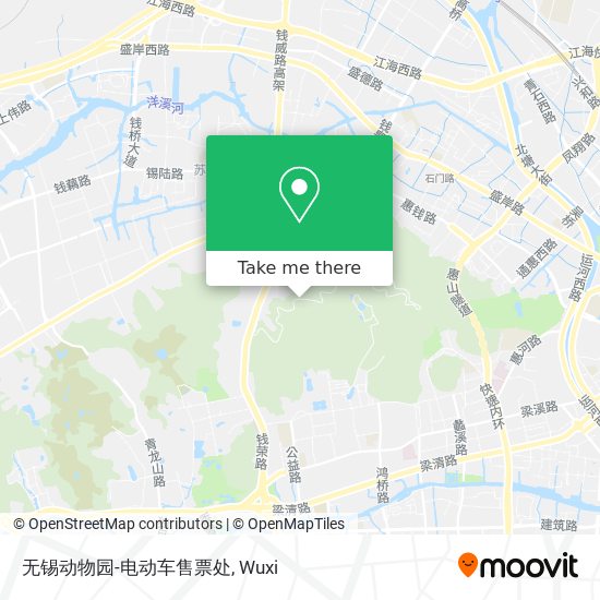 无锡动物园-电动车售票处 map