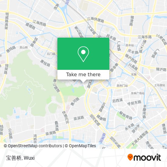 宝善桥 map