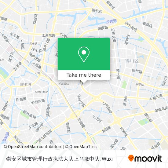 崇安区城市管理行政执法大队上马墩中队 map