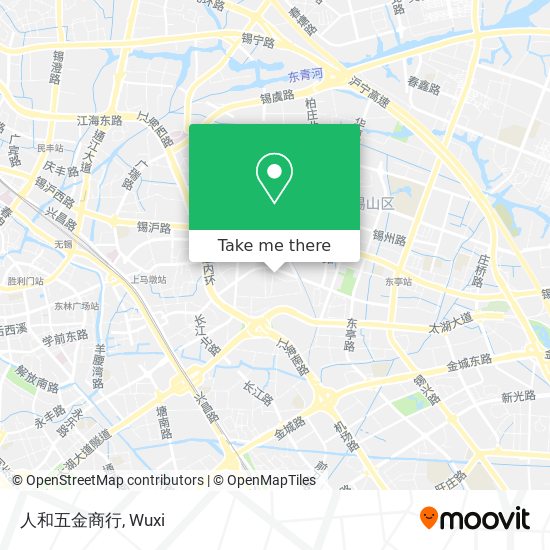 人和五金商行 map