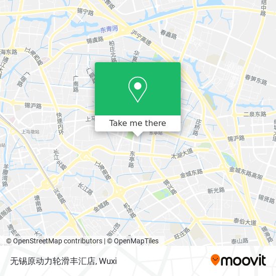无锡原动力轮滑丰汇店 map