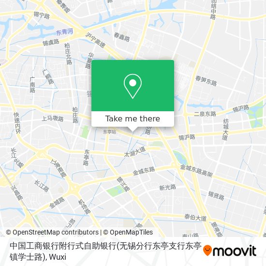 中国工商银行附行式自助银行(无锡分行东亭支行东亭镇学士路) map