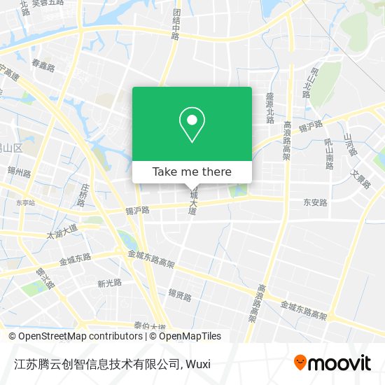 江苏腾云创智信息技术有限公司 map