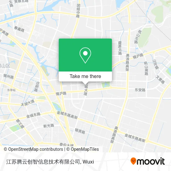 江苏腾云创智信息技术有限公司 map