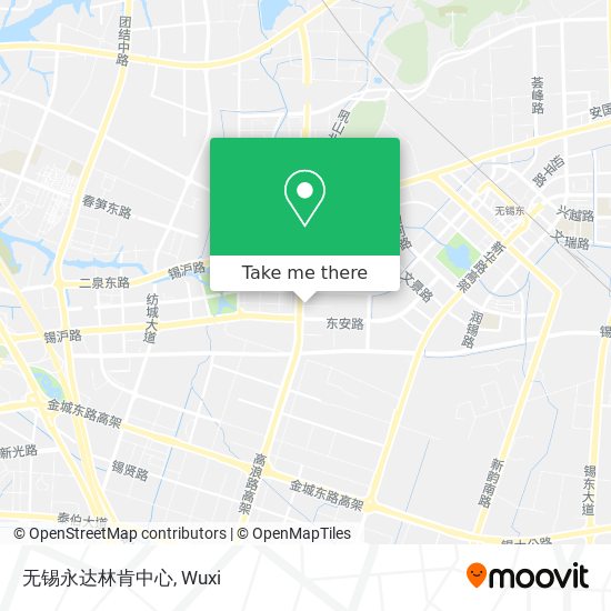 无锡永达林肯中心 map
