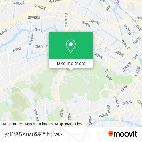 交通银行ATM(祝家旦路) map