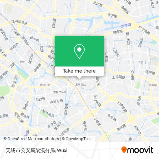 无锡市公安局梁溪分局 map