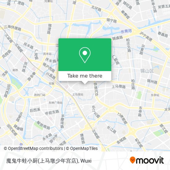 魔鬼牛蛙小厨(上马墩少年宫店) map