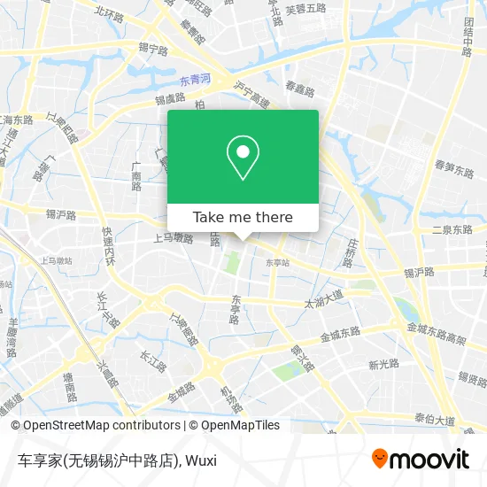 车享家(无锡锡沪中路店) map