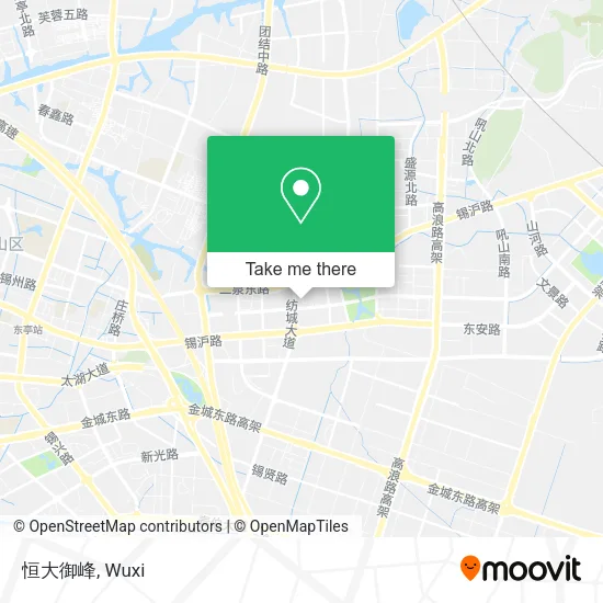 恒大御峰 map