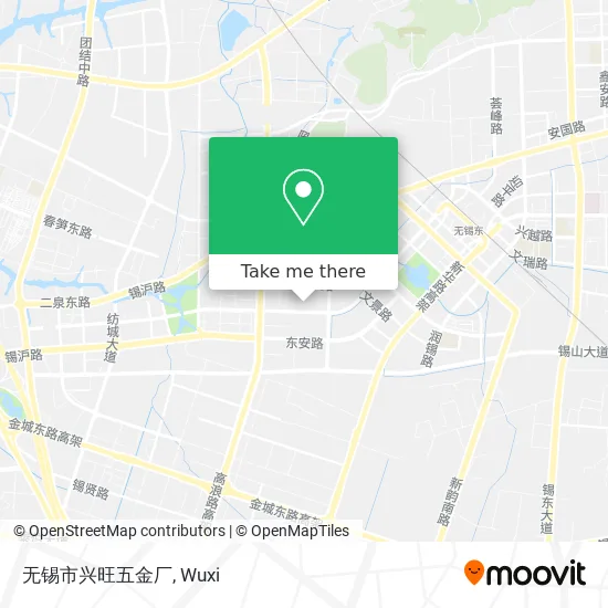 无锡市兴旺五金厂 map