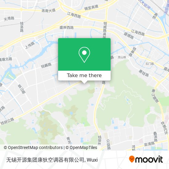 无锡开源集团康狄空调器有限公司 map