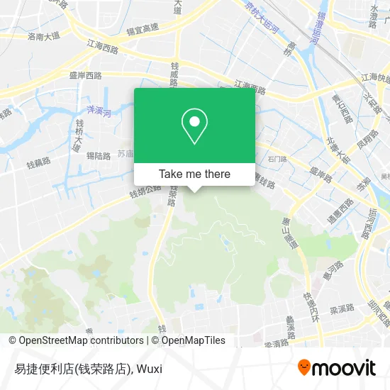 易捷便利店(钱荣路店) map